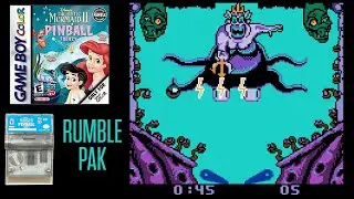 Little Mermaid 2 - Pinball Frenzy (GBC) - see the RUMBLE PAK!
