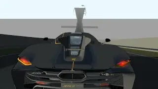 Testing new mods by jumping them down a ramp (Simple Car crash)