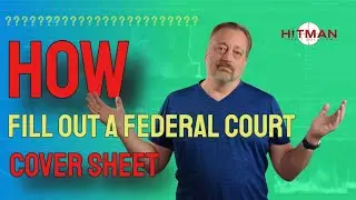 How to Fill Out the Cover Sheet for a Federal Lawsuit ★ Easy Way