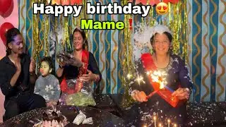 Happy birthday rajni mame😍biggest surprise rajni mame😱