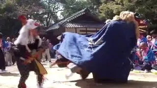 四日市市大矢知町  大矢知町獅子舞 （箕田流）