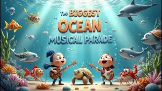 The BIGGEST Ocean Musical Parade for Kids is a MUST SEE | #kidssongs  #kidsvideos #kidslearning