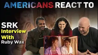 Americans React to Rare Shah Rukh Khan Interview | SRK x Ruby Wax | Candid & Witty Conversation