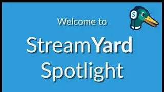 StreamYard Spotlight Intro Video