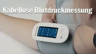 Kabellose Blutdruckmessung am Oberarm inkl. App