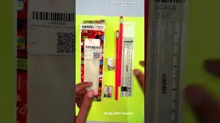 Pencil, Eraser, Scale, Sharpener&hellip; Sirf ₹20 Mein! 😱✏️ | Camlin Writing Kit | Study With Harshit