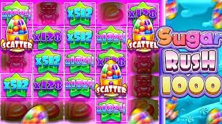 SLOT GAMES 🍬 SUGAR RUSH 1000 🍬 LEGENDARY COMEBACK FOLLOWED BY A HUGE WIN!!! #slotgames