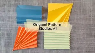 Origami Pattern Studies #1