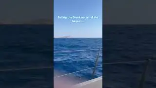 Final days of sailing in Greece #travel #sailing #mykonos #greekislands #greeksailing #greece