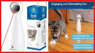 PetSafe Bolt   Laser Pointer Cat Toy  Dog Toy   Automatic Cat Laser Toy