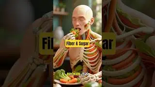Fiber vs Sugar &mdash; What Your Body Really Wants 🥦🍭