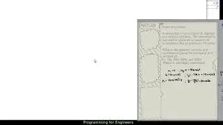 Solving problems with programming 3 - Physics cannonball problem