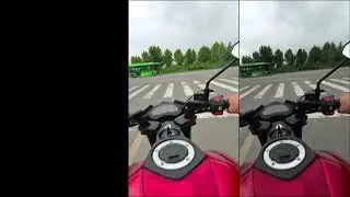 Hawkeye firefly thumb 3 vlog camera vs insta360 go3s motorcycle vlog test