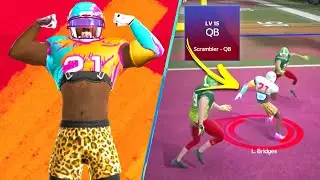 MADDEN MOBILE 21 THE YARD! QB Scrambler Is A Glitch In 5v5 Gameplay Ep. 5