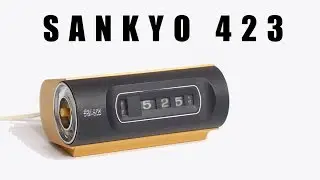 【 Vintage Flip Clock 】SANKYO 423 Made in Japan 1970s