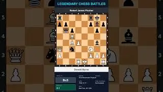 Donald Byrne vs Robert James Fischer | Third Rosenwald Trophy | 1956.10.17 | Round 8