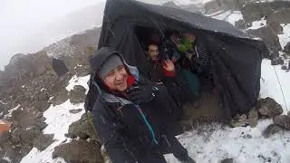 Kilimanjaro - school hut 4800m, 17.03.2016