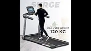 91-Durafit Surge4.5 HP Peak BLDC Motorized Treadmill |20 Level Auto Incline |16 Km/Hr|Weight 120 Kg