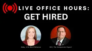 Get Hired! Live Q&A Office Hours with 2 Career Experts (February 11th, 2026)