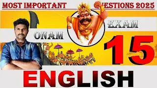 Plus Two English Onam Exam 2025 Last-Minute Preparation Tips‼️Must Watch for +2 Students‼️