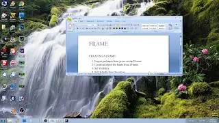 What is frame In JAVA?|How to create frame in Java?|Frame Creation