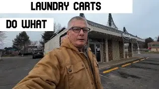 SMILE MORE LAUNDRY new Laundry carts have arrived time to get after it and put them together!!!