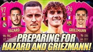 PREPARING FOR FUTTIES HAZARD & GRIEZMANN! FIFA 19 Ultimate Team