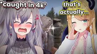 Riona gets caught being a RUST NOOB by Choco-sensei..