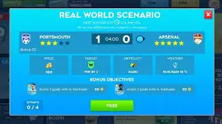 Portsmouth VS Arsenal | FA CUP 3rd round | Real World Scenario DLS 2026