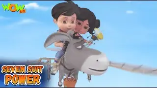 Gintu Ki Bodybuilding | Vir The Robot Boy Seven Suit Powers 2025 | Season 1 | 22 | #spot