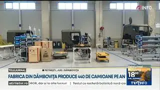Premierul Ciucă, vizită la fabrica de asamblare a camioanelor IVECO