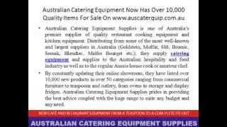 Australian Catering Equipment now has over 10,000 quality items for sale