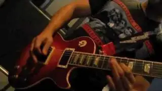 Chadd Moreau recording guitar solo