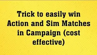 Pes Mobile 2019 - Trick to win Campaign Matches easily and effectively