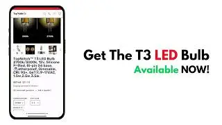 Top Notch Co| The Future of Lighting: T3 LED Bulb Available Now!