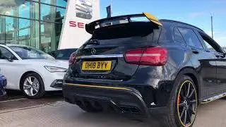 Mercedes-Benz GLA Class 2.0 GLA45 AMG Yellow Night Edition SpdS DCT 4MATIC- For sale at Crewe SEAT