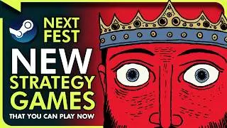 12 Must-Play NEW STRATEGY GAMES From Steam's Next Fest 2025