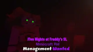 Minecraft Sister Location (The Underground) 5 nights + jumpscares | FNAF: Management Wanted