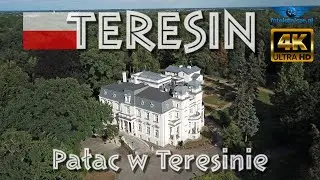 🇵🇱 Pałac w Teresinie 2025 - dron 4K