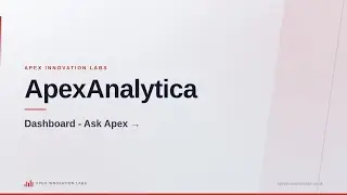 AI Chatbot for Building Data | Ask Apex Natural Language Analytics | ApexAnalytica