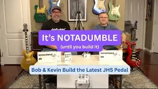 NOTADUMBLE Build Day at the Guitar Learning Show