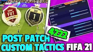 FIFA 21 *SUPER OVERPOWERED* 4222 ЛУЧШИЕ ТАКТИКИ/ИНСТРУКЦИИ ПОСЛЕ ОБНОВЛЕНИЯ!! | FUT 21