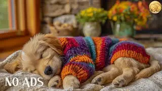 12 HOURS Relaxing Dog Music 🐶🌸 Ideal for Nighttime Sleep 🎶 Calm & Safe Feelings 💤 No Ads