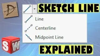 How to Sketch Line in SolidWork