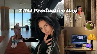 7AM *productive* day in my life | work from home, gym, biohacking routine