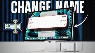 Как изменить имя Apple ID на Mac Mini и macOS | Быстрое решение проблем с изменением имени Apple ID