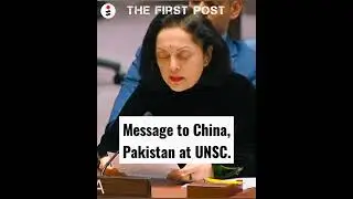 Message to China, Pakistan at UNSC. #currentissue #geopolitics #india #g20 #usa #g20india #pmmodi