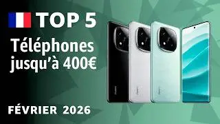 TOP-5: Les meilleurs téléphones jusqu’à 400€ – Test et comparaison en janvier 2026!