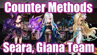 Introduction of Counter Methods against for Seara, Giana, Shizuka, Zibara Team🔥🔥🔥【Summoners War RTA】