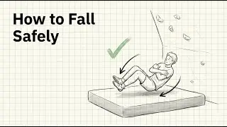 How to Fall Safely in Bouldering | Beginner Landing Technique & Fear Control